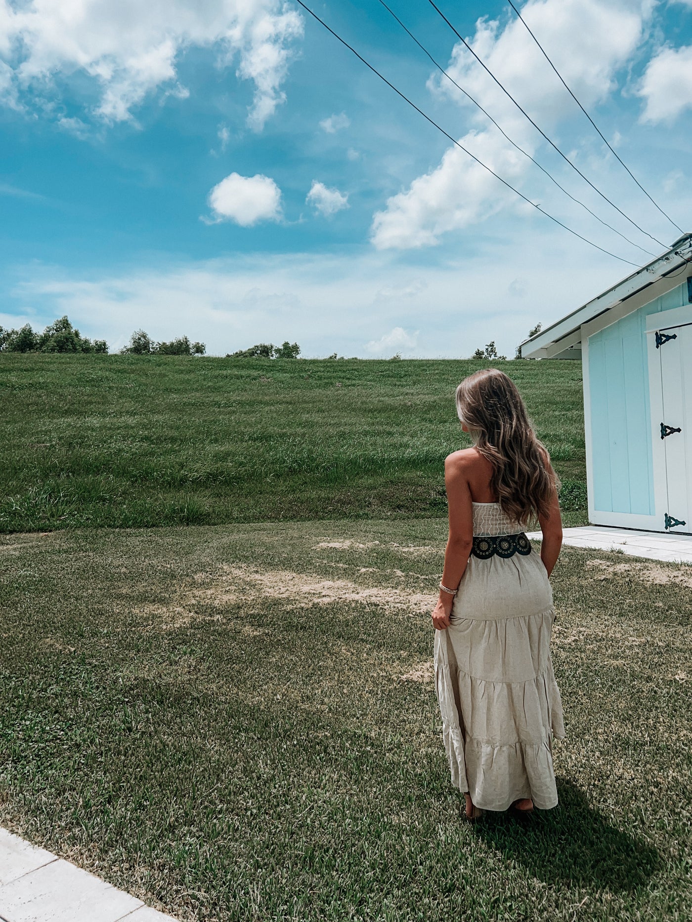 Jessa Linen Maxi Skirt