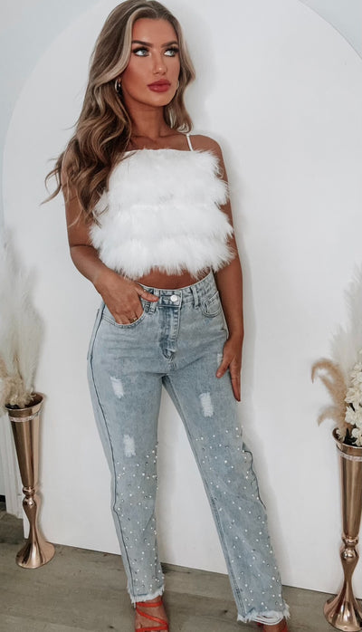 Heavenly Feather Top