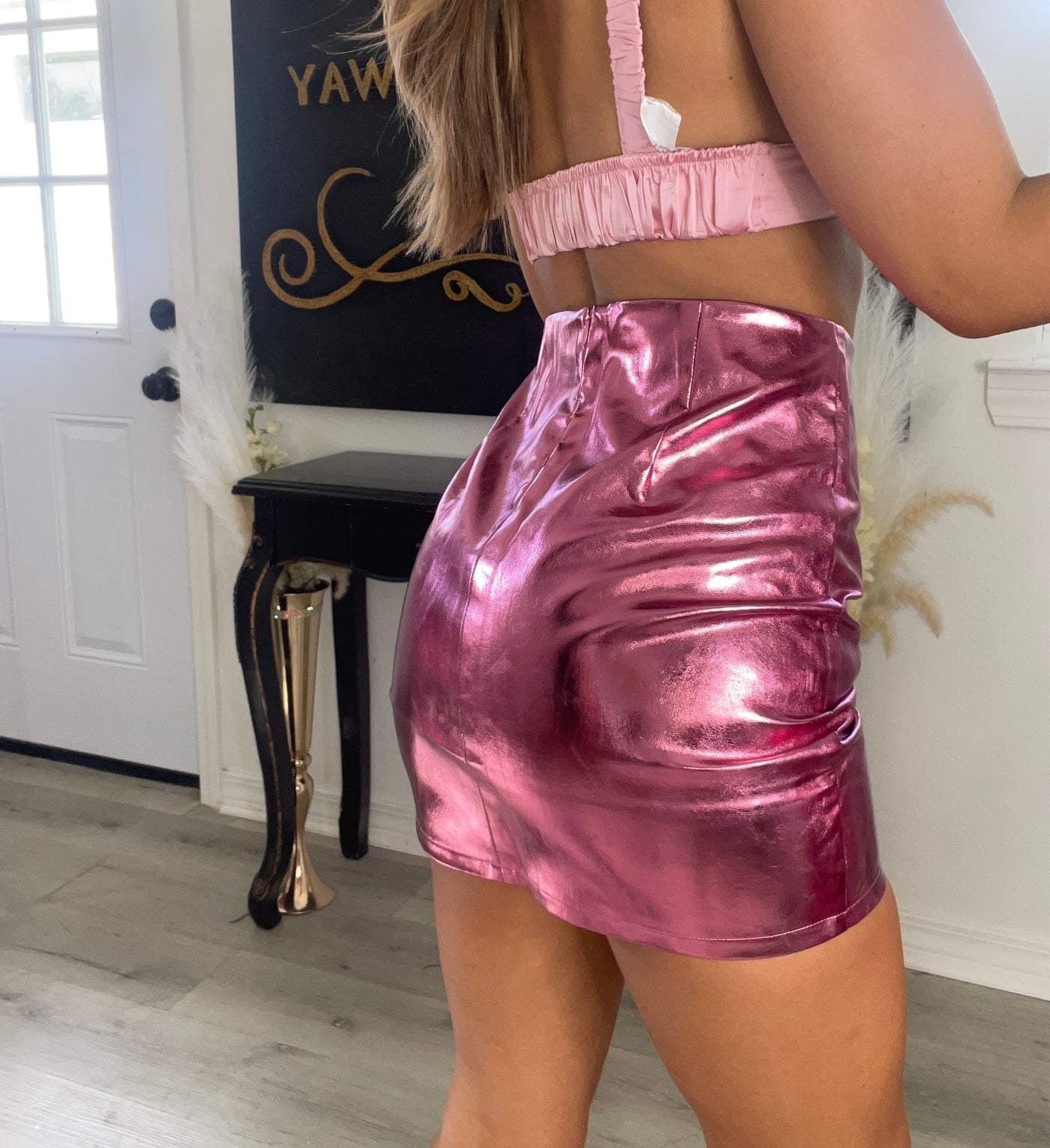 Gigi Metallic Skirt