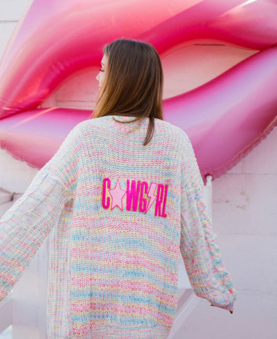 Cowgirl Cotton Candy Cardigan