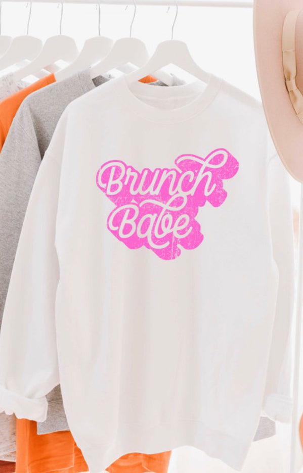 Brunch Babe Graphic Sweatshirt