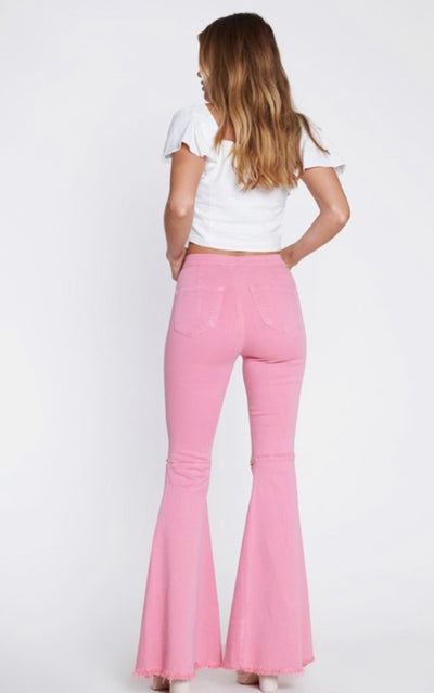 Blushing For You Bell Bottoms