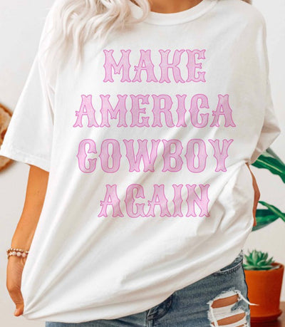 Make America Cowboy Tee